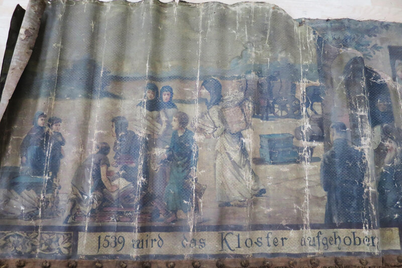 Malerei 1539 wird das Kloster aufgehoben