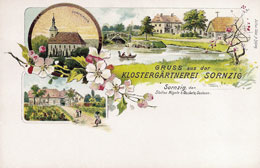 Postkarte Klostergärtnerei